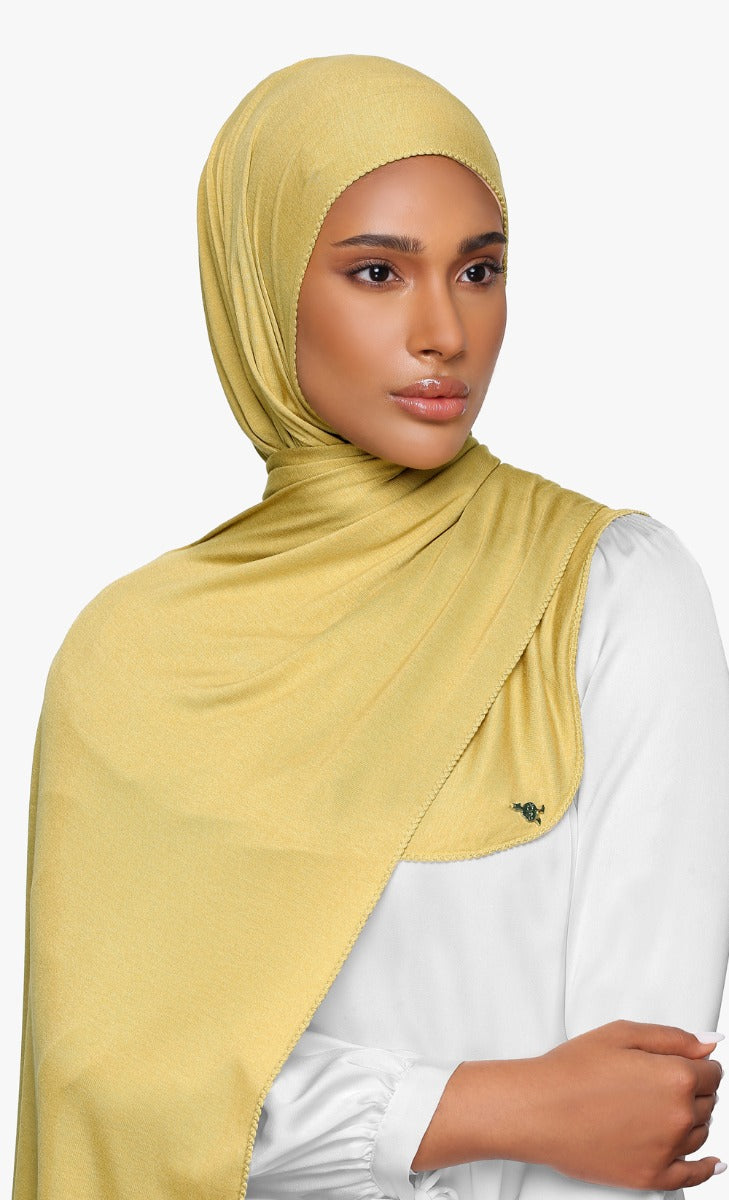Jersey Shawl in Butter