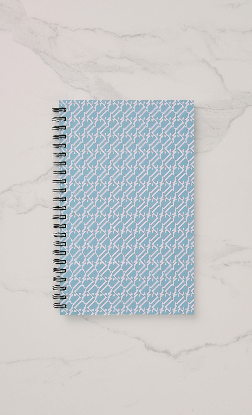 D Monogram Notebook in Blue Waters