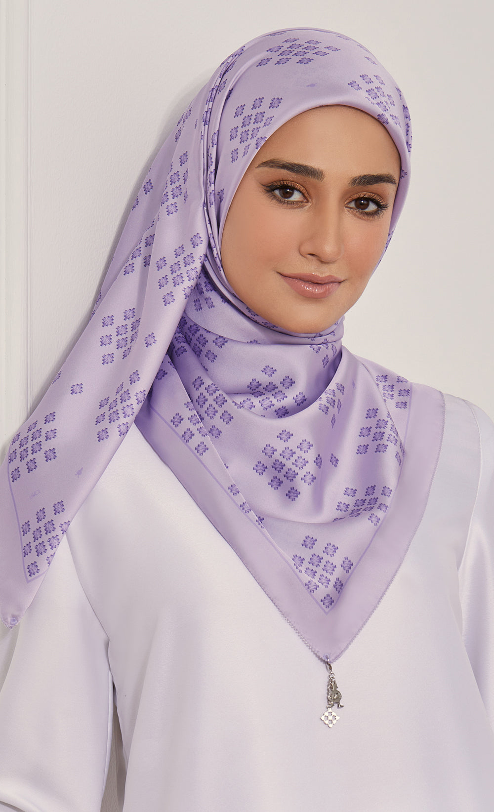 The Ikatan dUCk Square Scarf in Indah