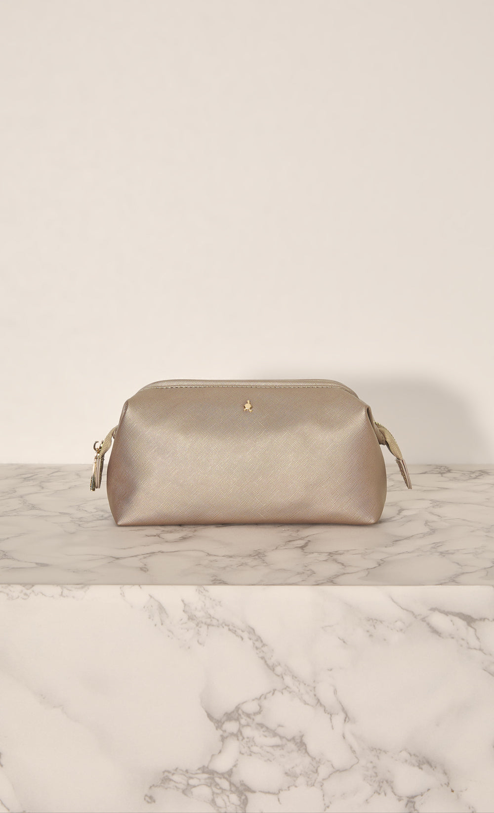 The Meredith Pouch in Silver
