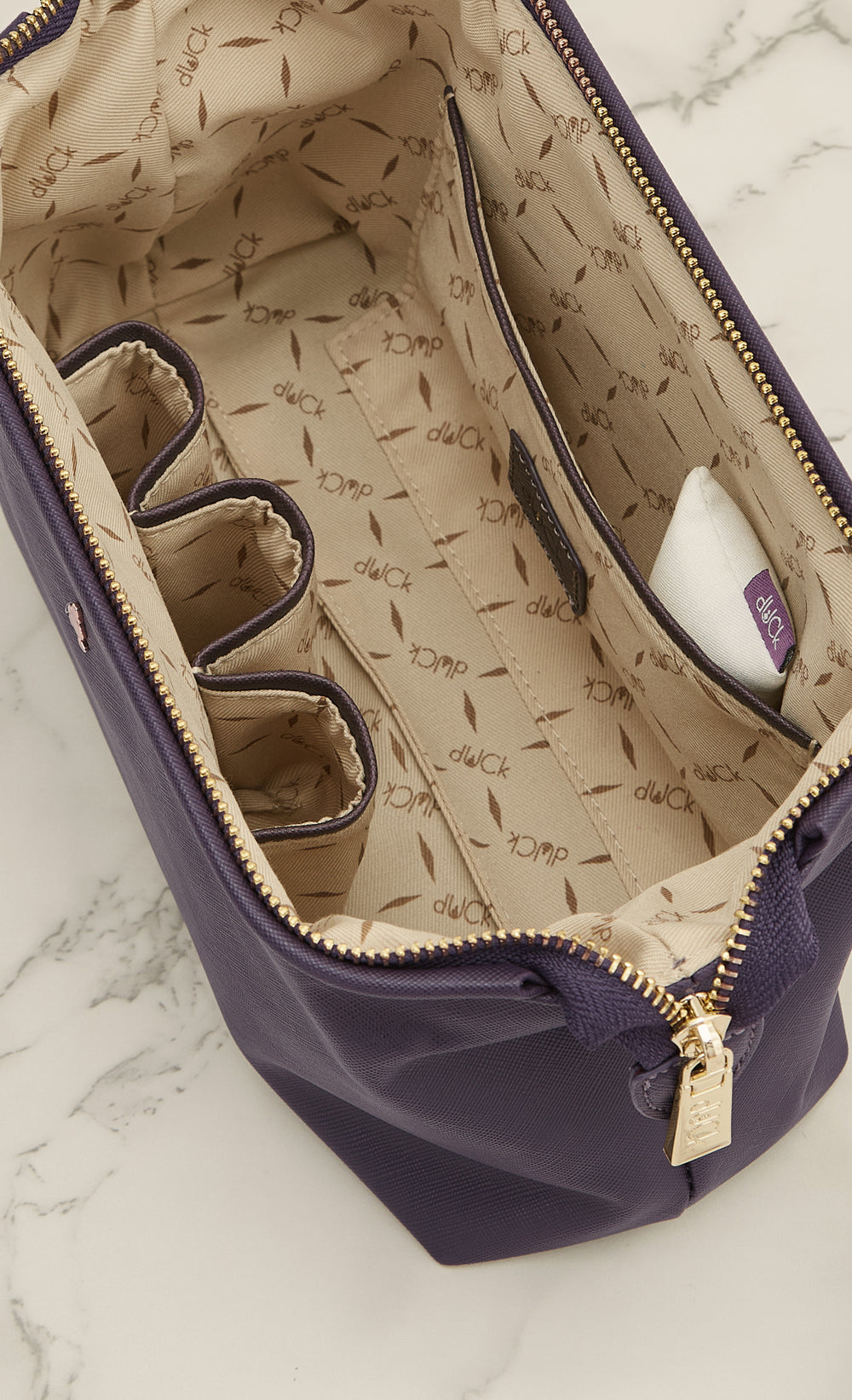 The Meredith Pouch in Purple