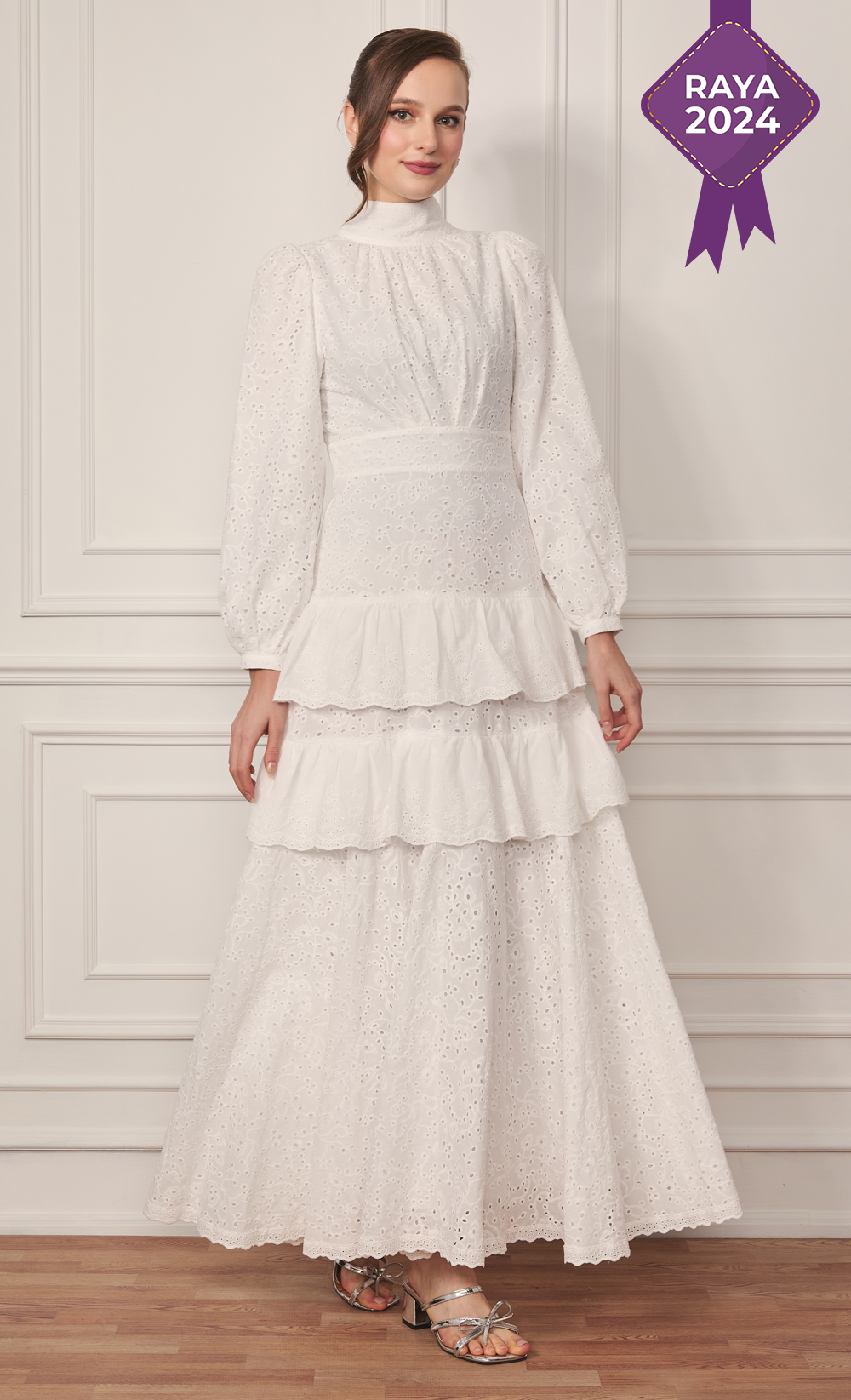 The Nisa dUCk - Mariam Dress in White