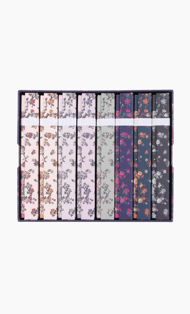 The Blooming dUCk - Rose Square Scarf Set