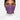 Mask Do It! Ergonomic Face Mask (Ear-loop) in Purple Silhouette