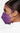Mask Do It! Ergonomic Face Mask (Ear-loop) in Purple Silhouette