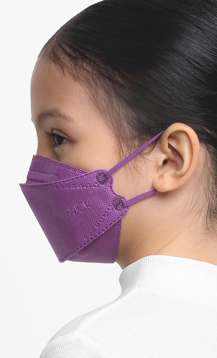 Mask Do It! dUCkling Ergonomic Face Mask (Ear-loop) in Purple