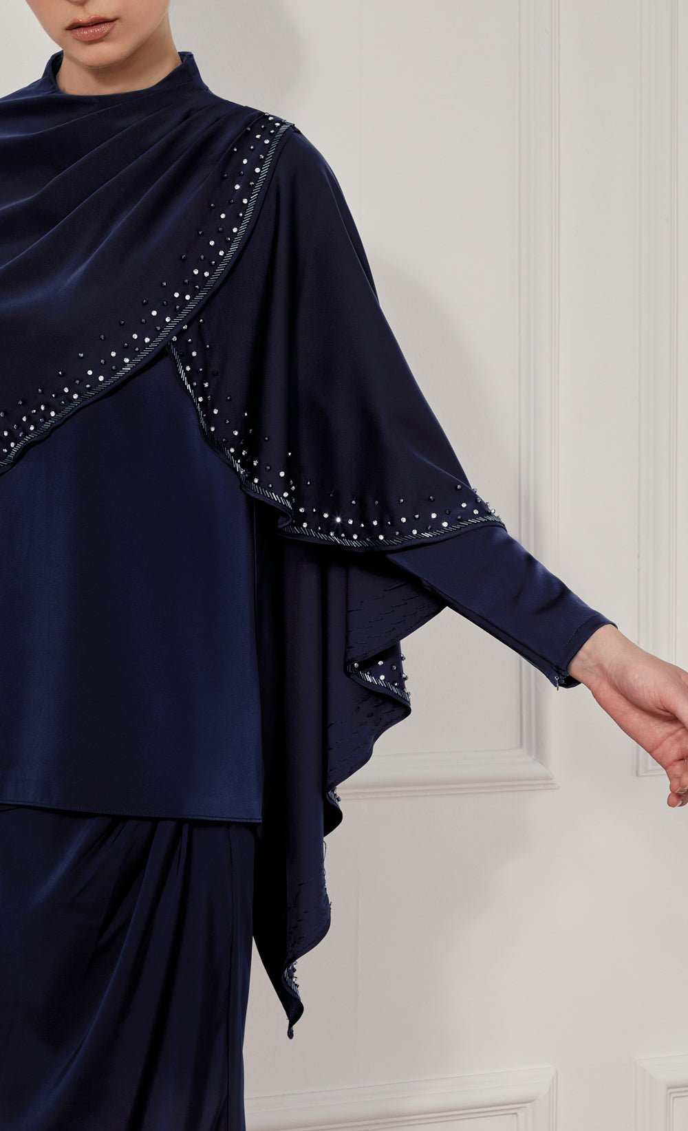 Ikatan Cape Set - Luxe Edition in Navy