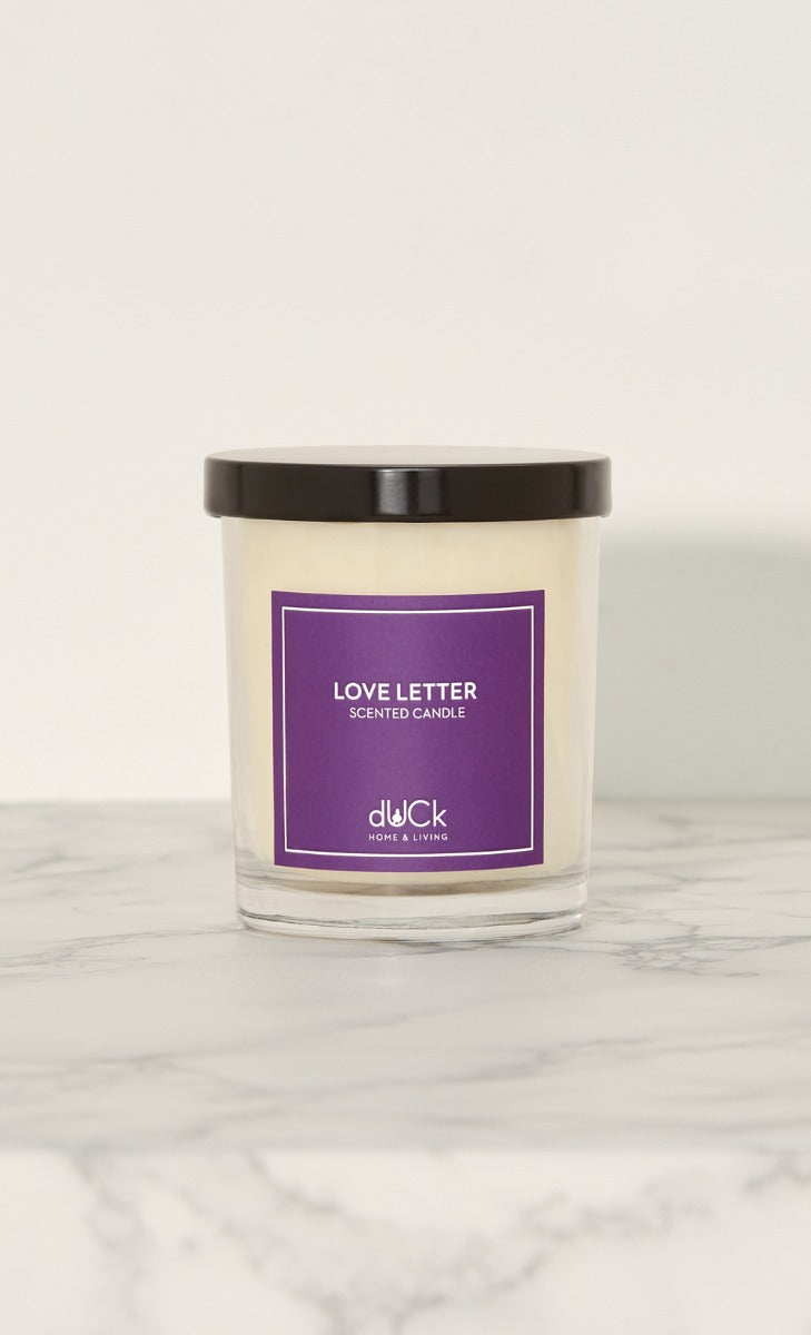 Scented Candle Love Letter
