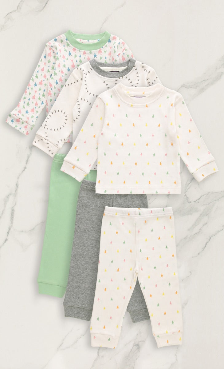 dUCkling (Set of 3) Printed Two-Piece Set