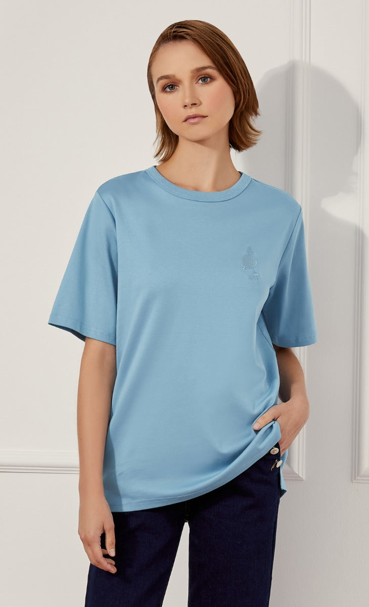 dUCk Basic T-shirt in Blue