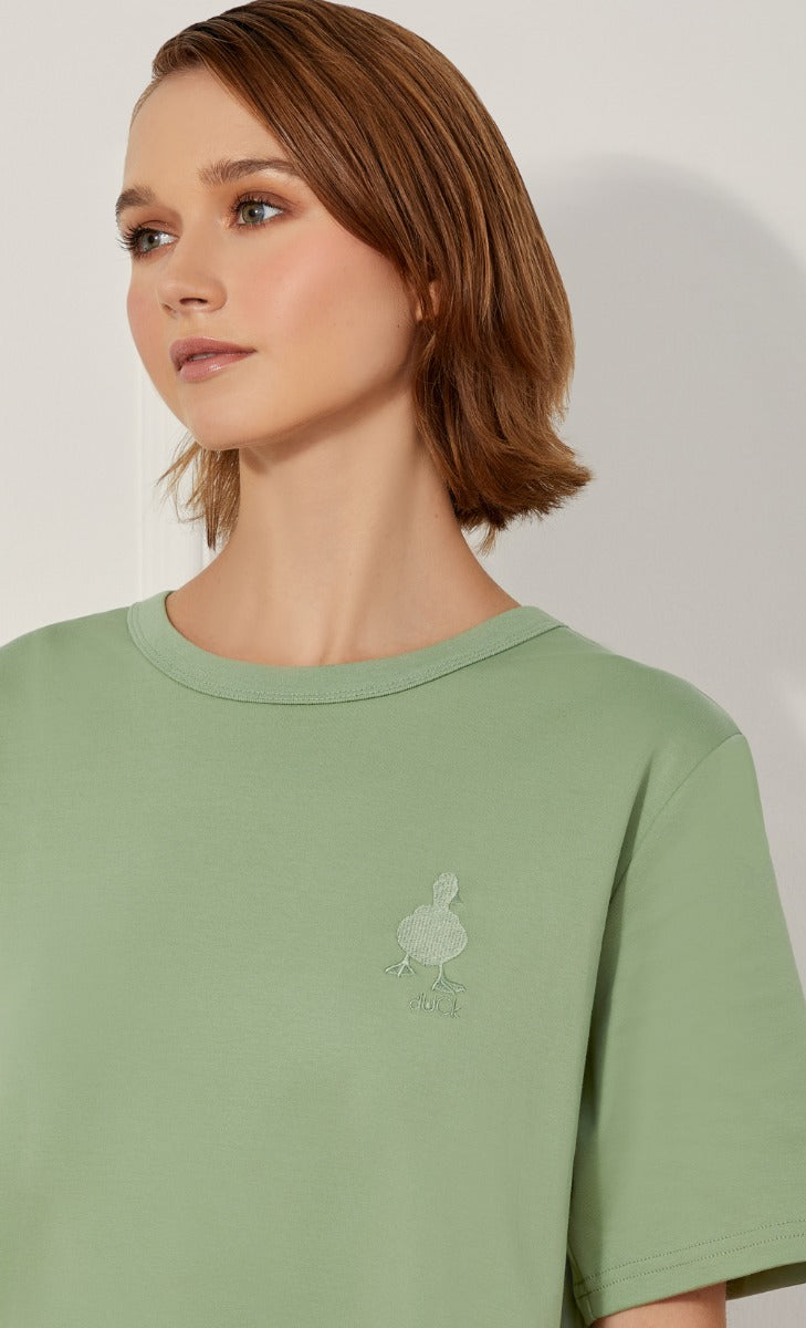 dUCk Basic T-shirt in Green