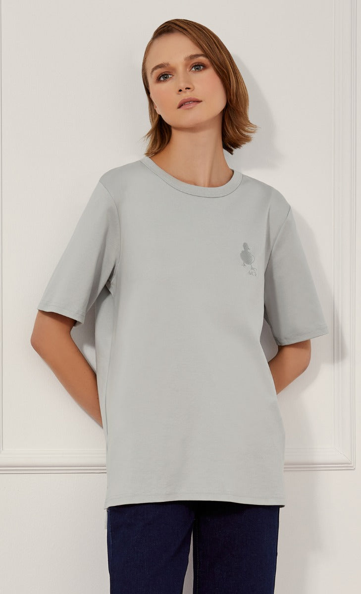dUCk Basic T-shirt in Grey