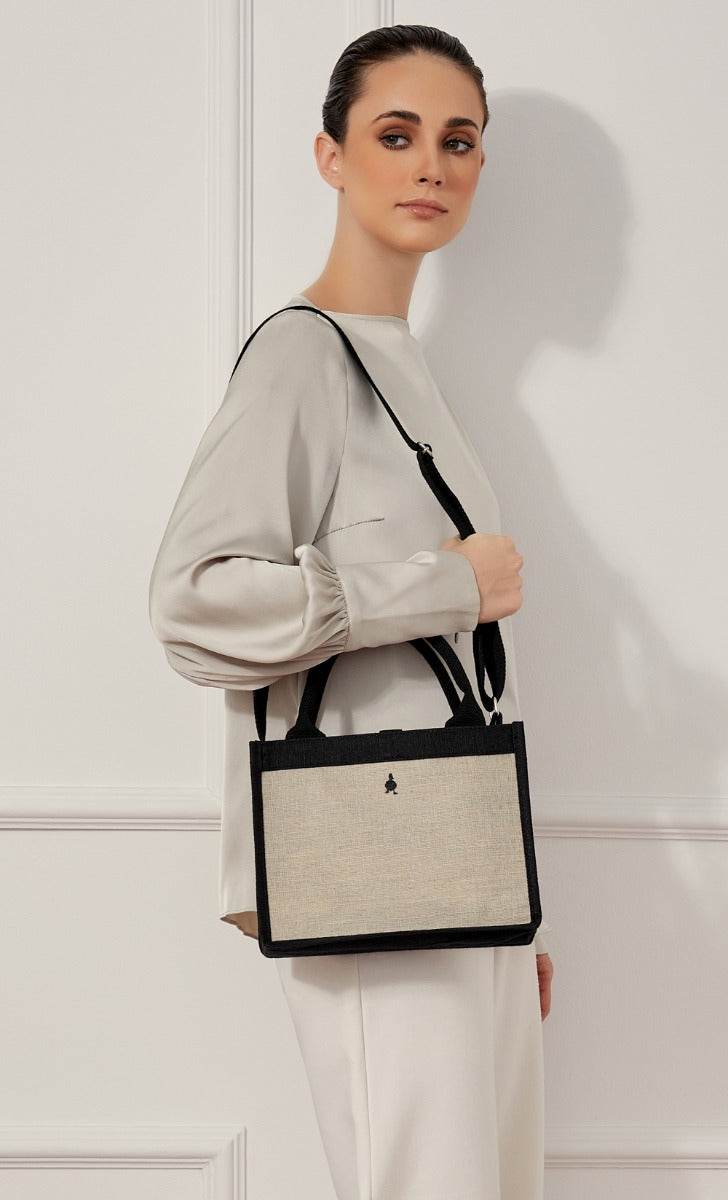The dUCk Micro Shopping Bag 2.0 - Classic Brown