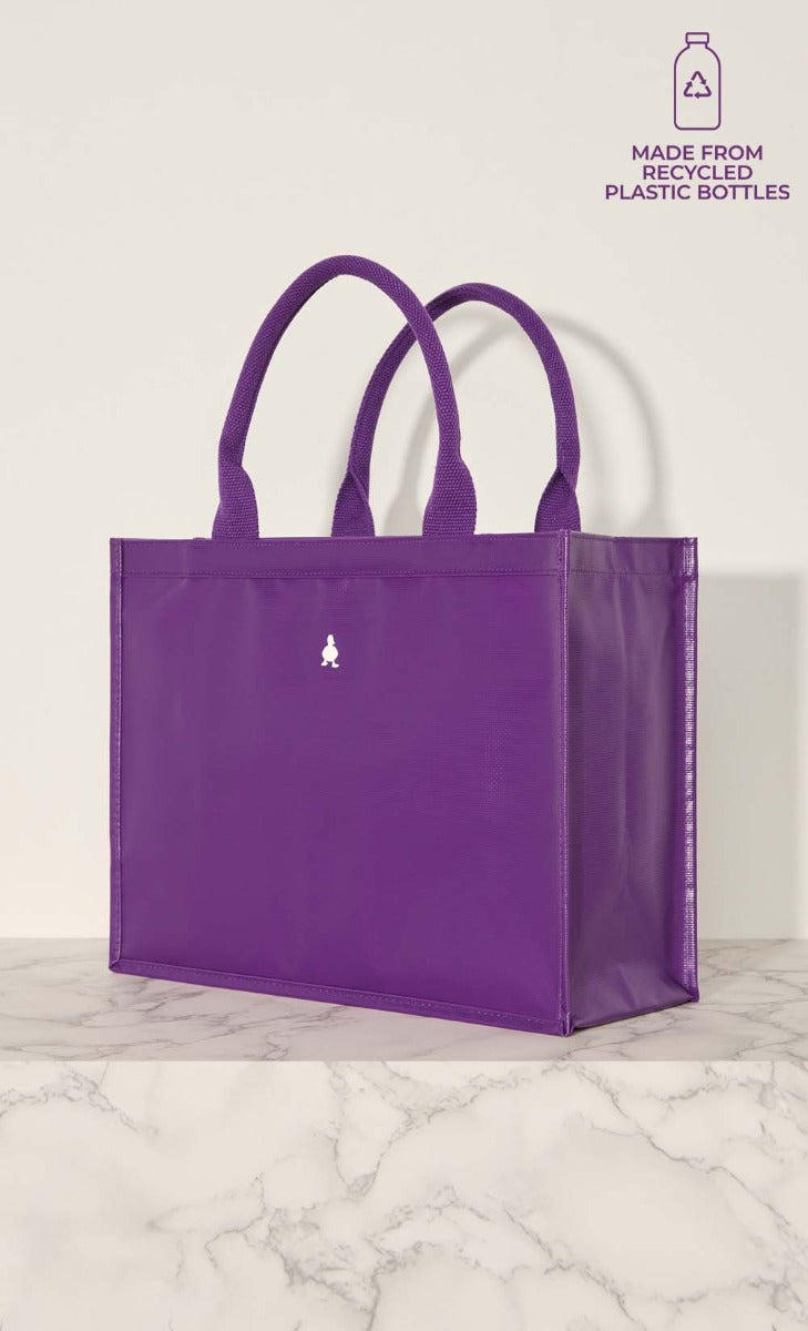 dUCk Tarp Mini Shopping Bag in Classic Purple