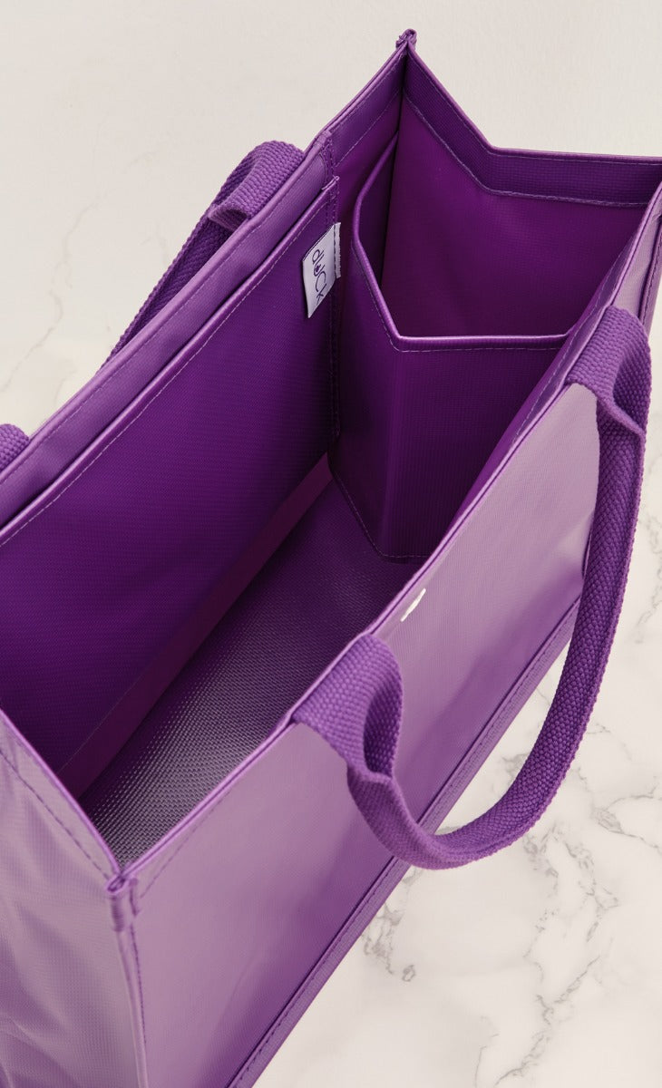 dUCk Tarp Shopping Bag in Classic Purple